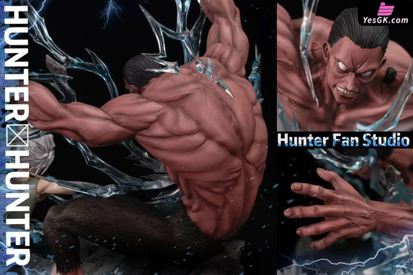 HxH Classic Scene Series #2 Killua Zoldyck VS Menthuthuyoupi Statue - Hunter Fan Studio [In-Stock] HxH