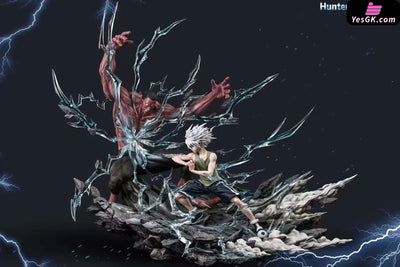 HxH Classic Scene Series #2 Killua Zoldyck VS Menthuthuyoupi Statue - Hunter Fan Studio [In-Stock] HxH