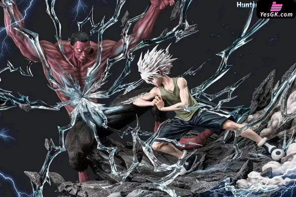 HxH Classic Scene Series #2 Killua Zoldyck VS Menthuthuyoupi Statue - Hunter Fan Studio [In-Stock] Full Payment / 1/6
