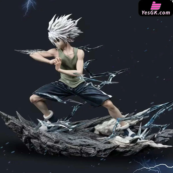 HxH Classic Scene Series #2 Killua Zoldyck VS Menthuthuyoupi Statue - Hunter Fan Studio [In-Stock] Full Payment / 1/6