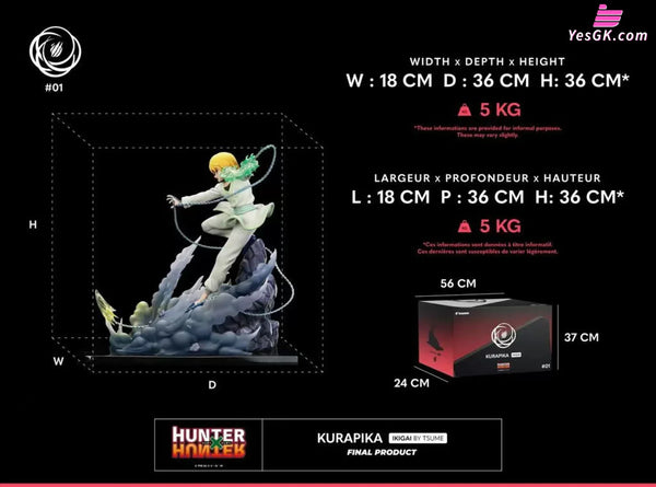 HxH Curarpikt Resin Statue - Tsume Studio [Pre-Order] HxH