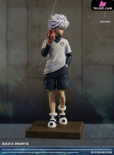 HxH Dig out the heart Killua Resin Statue - Cross Studio [Pre-Order Closed] HxH