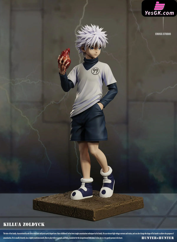 HxH Dig out the heart Killua Resin Statue - Cross Studio [Pre-Order Closed] HxH