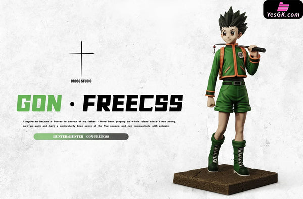 HxH Fishing Rod Gon Freecss Resin Statue - Cross Studio [Pre-Order] HxH