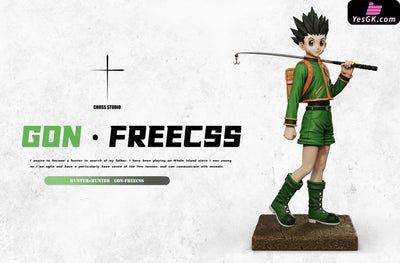 HxH Fishing Rod Gon Freecss Resin Statue - Cross Studio [Pre-Order] HxH