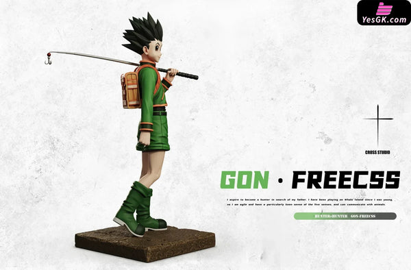HxH Fishing Rod Gon Freecss Resin Statue - Cross Studio [Pre-Order] HxH