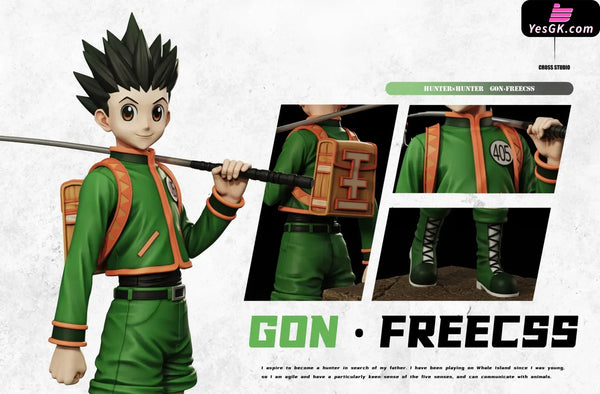 HxH Fishing Rod Gon Freecss Resin Statue - Cross Studio [Pre-Order] HxH