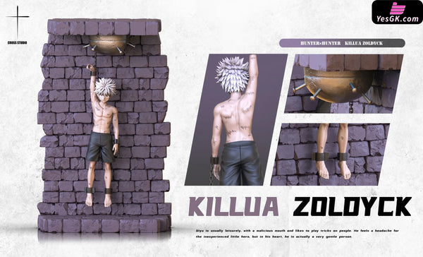 HxH Hanging and beating Killua GK Statue - Cross Studio [Pre-Order] HxH