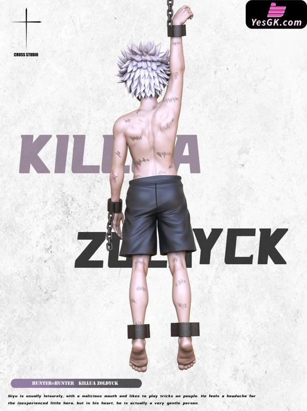 HxH Hanging and beating Killua GK Statue - Cross Studio [Pre-Order] HxH