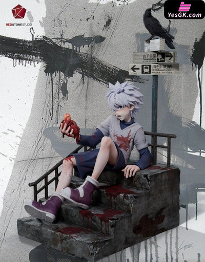 HxH Killua Zoldyck 1/6 GK Statue - RED stone Studio [In-Stock] HxH