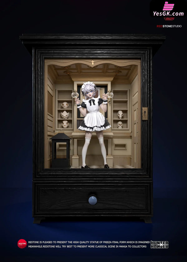 HxH Killua Zoldyck Black Walnut Wood Cabinet 1/6 GK Statue - RED Stone Studio [Pre-Order] - HxH