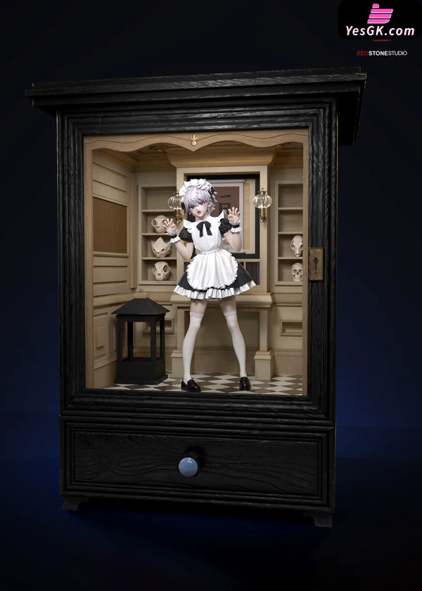 HxH Killua Zoldyck Black Walnut Wood Cabinet 1/6 GK Statue - RED Stone Studio [Pre-Order] - Deposit / Custom Version