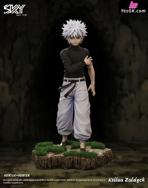 HxH Killua Zoldyck & Gon Freecss Resin Statue - Sky Top Studio [In-Stock] Full Payment / Killua Zoldyck HxH