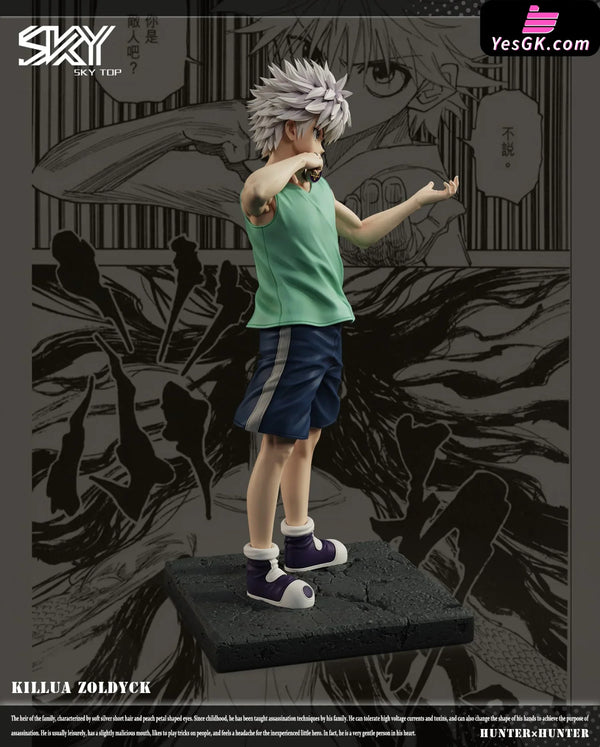 HxH Killua Zoldyck Resin Statue - Sky Top Studio [Pre-Order] HxH