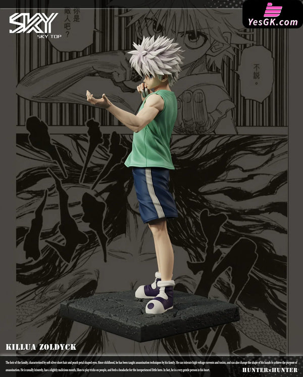 HxH Killua Zoldyck Resin Statue - Sky Top Studio [Pre-Order] HxH