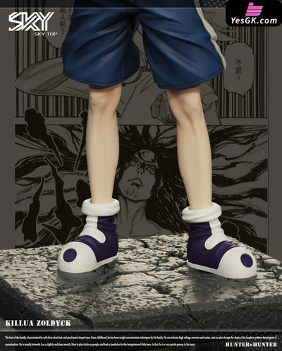 HxH Killua Zoldyck Resin Statue - Sky Top Studio [Pre-Order] HxH