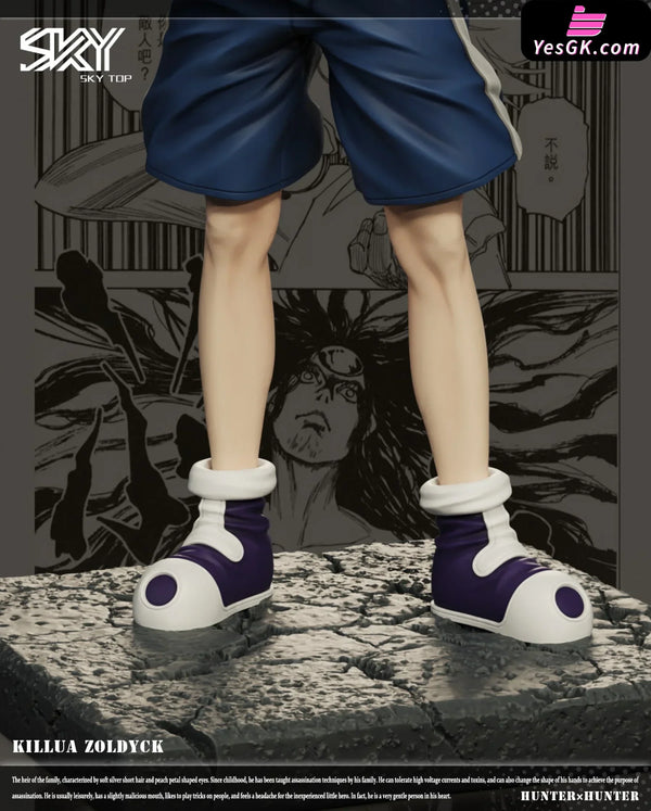 HxH Killua Zoldyck Resin Statue - Sky Top Studio [Pre-Order] HxH