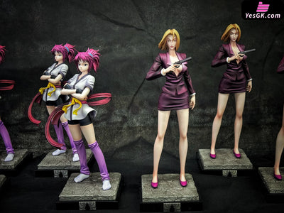 HxH Phantom Troupe 3rd Edition Matiy & Pakunoda GK Statue PG Studio [In Stock] HxH