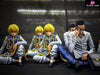 HxH Sitting Leorio & Curarpikt GK Statue - PG Studio [In-Stock] HxH
