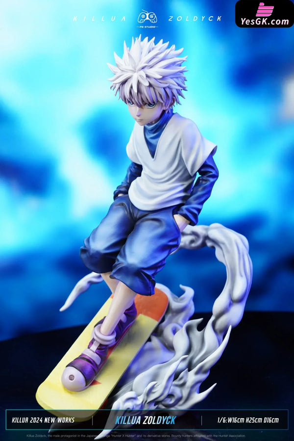 HxH Skateboard Killua Zoldyck Resin Statue - PG Studio [Pre-Order] HxH