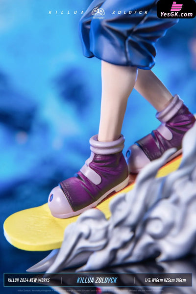 HxH Skateboard Killua Zoldyck Resin Statue - PG Studio [Pre-Order] HxH