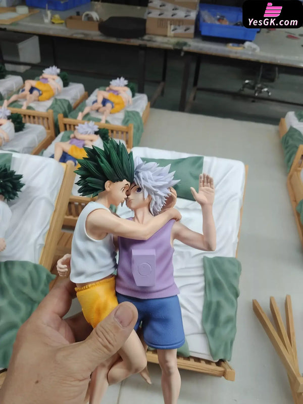 HxH Sleeping Killua & Gon 1/6 Statue - Lolita Studio [In-Stock] - Full Payment - HxH