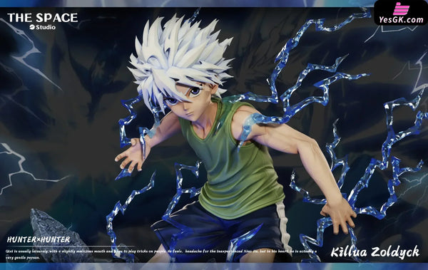 HxH speed Killua Zoldyck Statue - The Space Studio [In-Stock] Full Payment / 1/6 Scale HxH