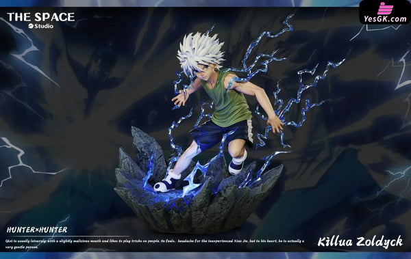 HxH speed Killua Zoldyck Statue - The Space Studio [In-Stock] Full Payment / 1/6 Scale HxH