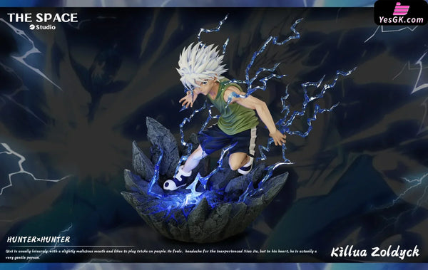 HxH speed Killua Zoldyck Statue - The Space Studio [In-Stock] Full Payment / 1/6 Scale HxH