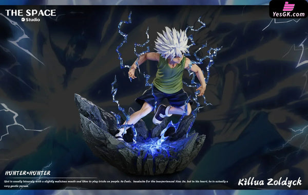 HxH speed Killua Zoldyck Statue - The Space Studio [In-Stock] Full Payment / 1/6 Scale HxH