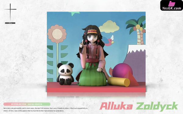HxH Squatting Alluka GK Statue - Cross Studio [Pre-Order] HxH