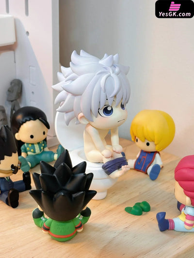 HxH Toilet Little Killua Resin Statue - Mini Studio [In-Stock] Full Payment HxH
