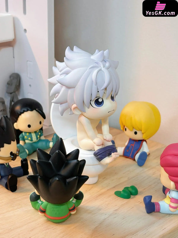 HxH Toilet Little Killua Resin Statue - Mini Studio [In-Stock] Full Payment HxH