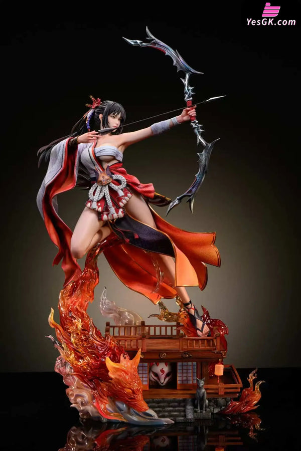 Hyakki Yagyo Series Fox Fire Statue - Fei She Zhang Studio