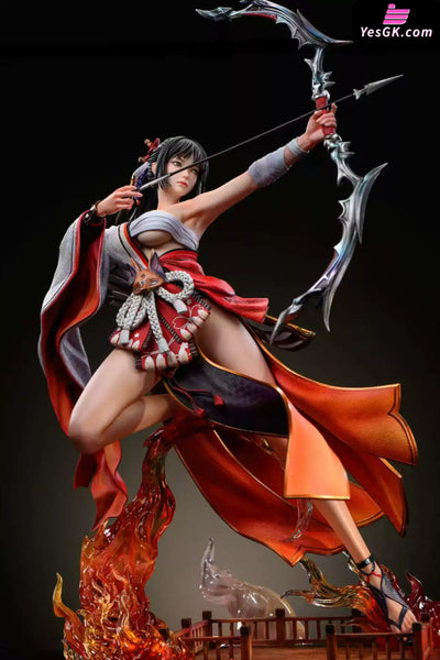 Hyakki Yagyo Series Fox Fire Statue - Fei She Zhang Studio