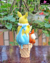 Ice Cream Series Jolteon Flareon And Vaporeon Resin Statue - Dm Studio [In Stock]