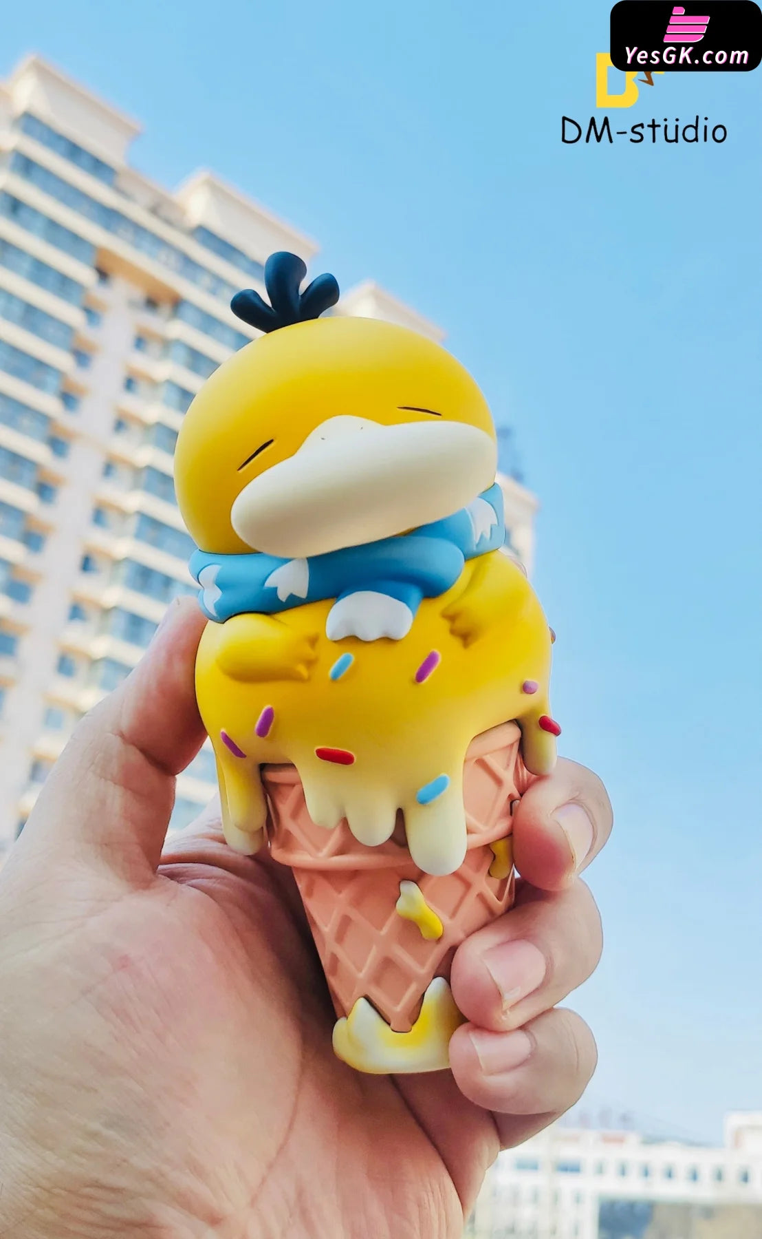 Ice-Cream Series Psyduck Resin Statue - Dm Studio [Pre-Order]