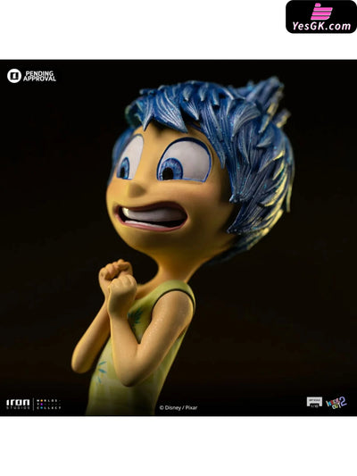 Inside Out 2 Joy Dsney112724-10 & Anxiety Dsney112824-10 (Licensed) Statue - Iron Studio
