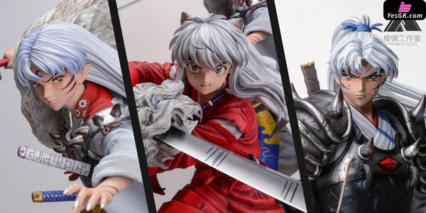 INU-YASHA ’Father and Son’ Statue - Prism Studio [In-Stock] INU-YASHA