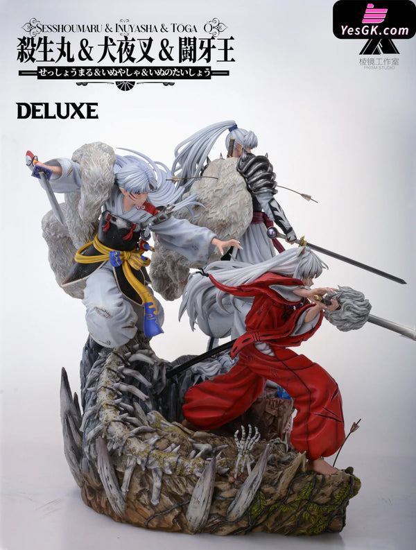 INU-YASHA ’Father and Son’ Statue - Prism Studio [In-Stock] INU-YASHA
