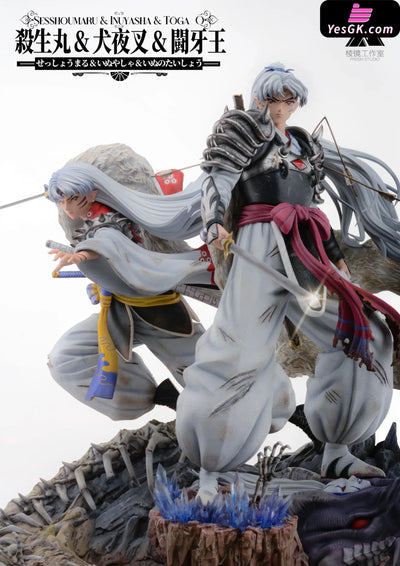INU-YASHA ’Father and Son’ Statue - Prism Studio [In-Stock] INU-YASHA