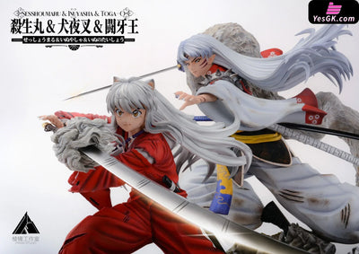 INU-YASHA ’Father and Son’ Statue - Prism Studio [In-Stock] INU-YASHA