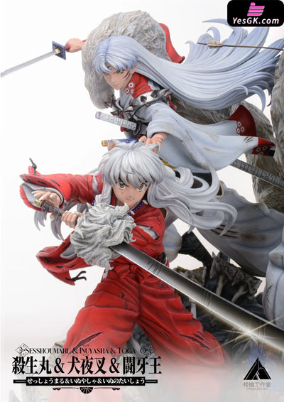 INU-YASHA ’Father and Son’ Statue - Prism Studio [In-Stock] INU-YASHA