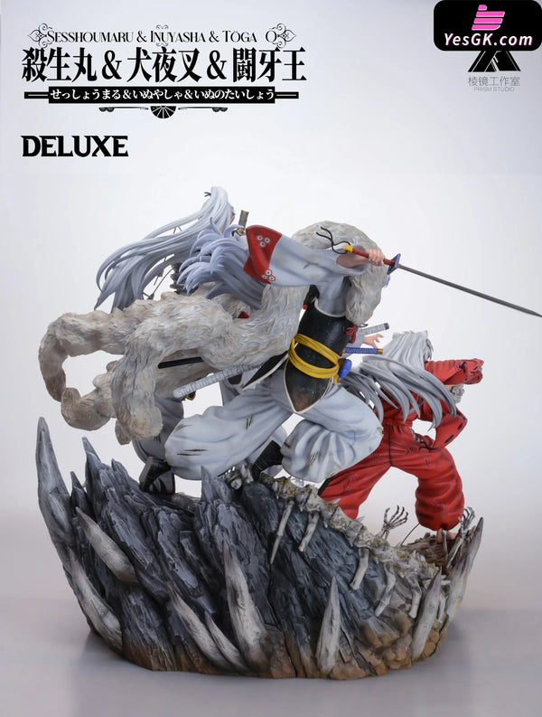 INU-YASHA ’Father and Son’ Statue - Prism Studio [In-Stock] INU-YASHA