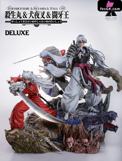 INU-YASHA ’Father and Son’ Statue - Prism Studio [In-Stock] Full Payment / 1/7 Scale / Deluxe version INU-YASHA