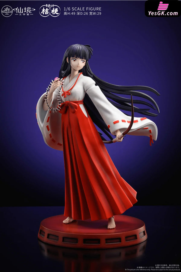INU-YASHA Fighting Stance Series #1Kikyo Statue - Wonderland Studio [Pre-Order] INU-YASHA