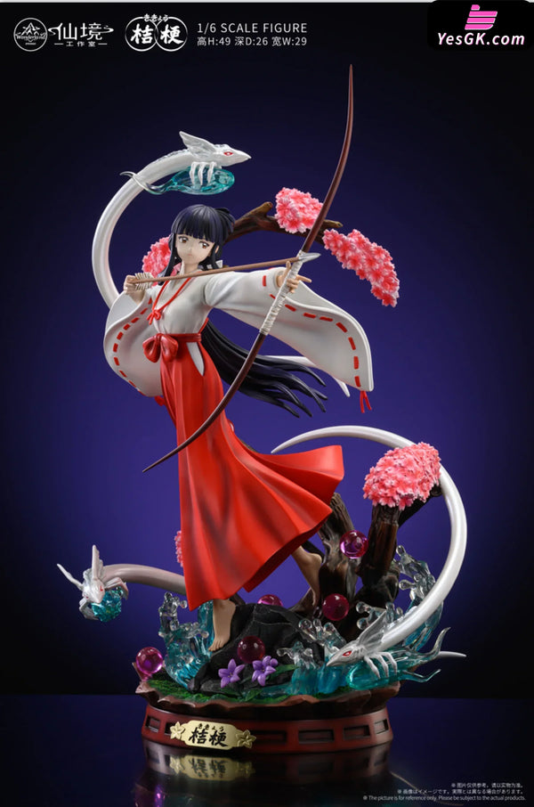 INU-YASHA Fighting Stance Series #1Kikyo Statue - Wonderland Studio [Pre-Order] INU-YASHA