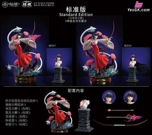 INU-YASHA Fighting Stance Series #1Kikyo Statue - Wonderland Studio [Pre-Order] Deposit / Standard Edition / 1/6 Scale