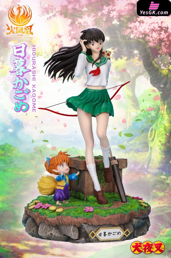 INU-YASHA - Higurashi Kagome Resin Statue - Fire Phenix Studio [In Stock] Full Payment / 1/7 Scale INU-YASHA