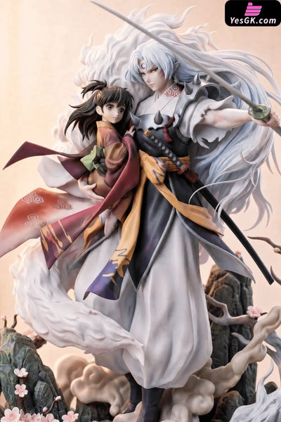 INU-YASHA Sesshomaru & Rin Statue - ATELIER DE KONOHA